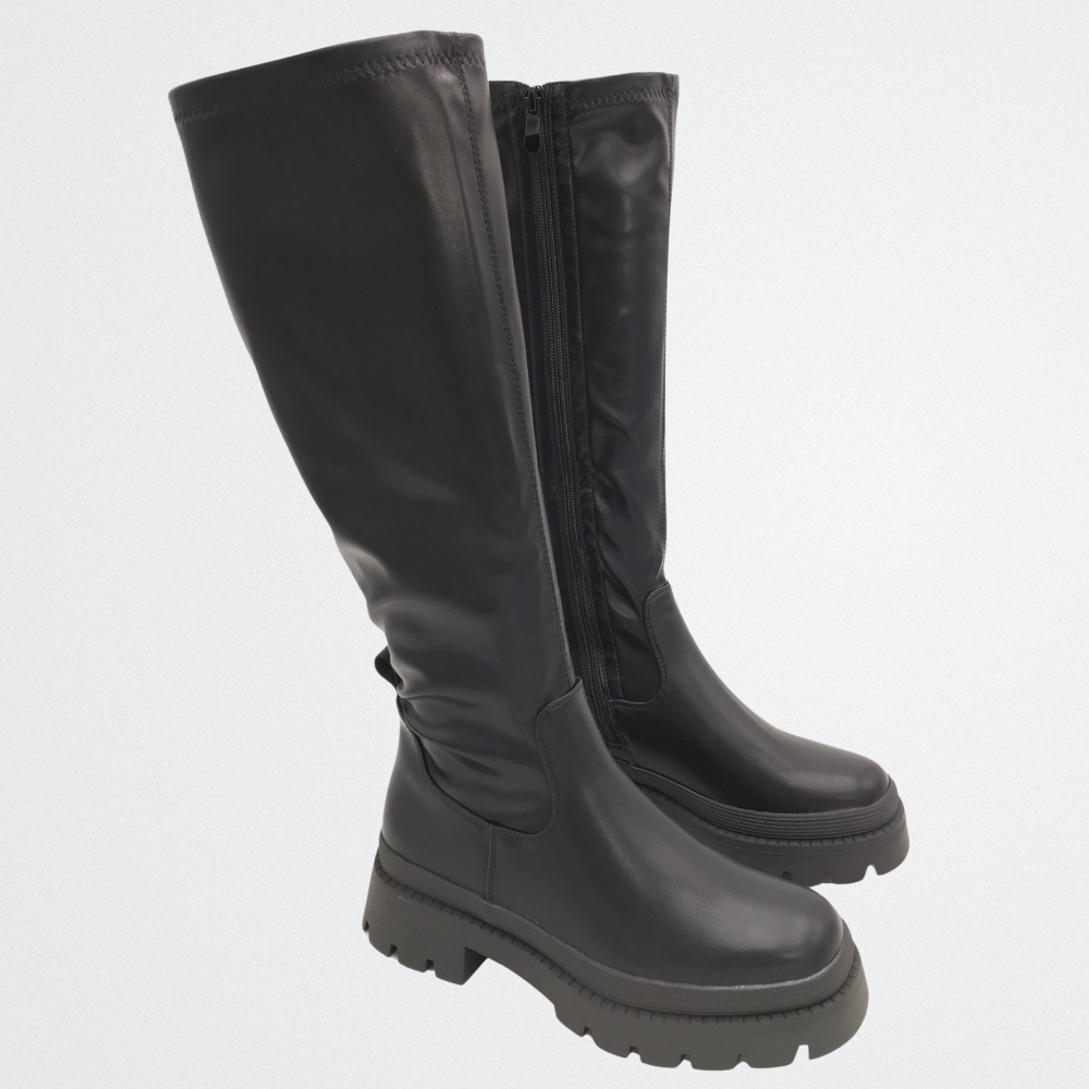 Evelina - Térd fölé érő divatos csizmák