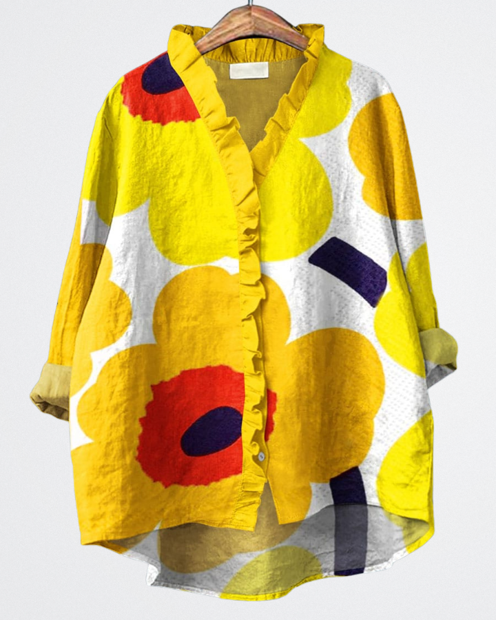 Delilah - Élénk virágmintás tunika