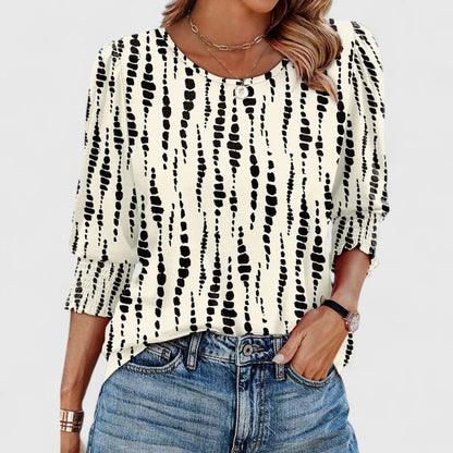 Solara | Elegáns Rózsás Felső