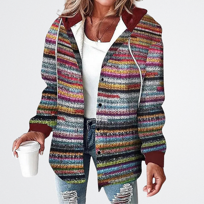 Elysia - Kényelmes Kockás Dzseki