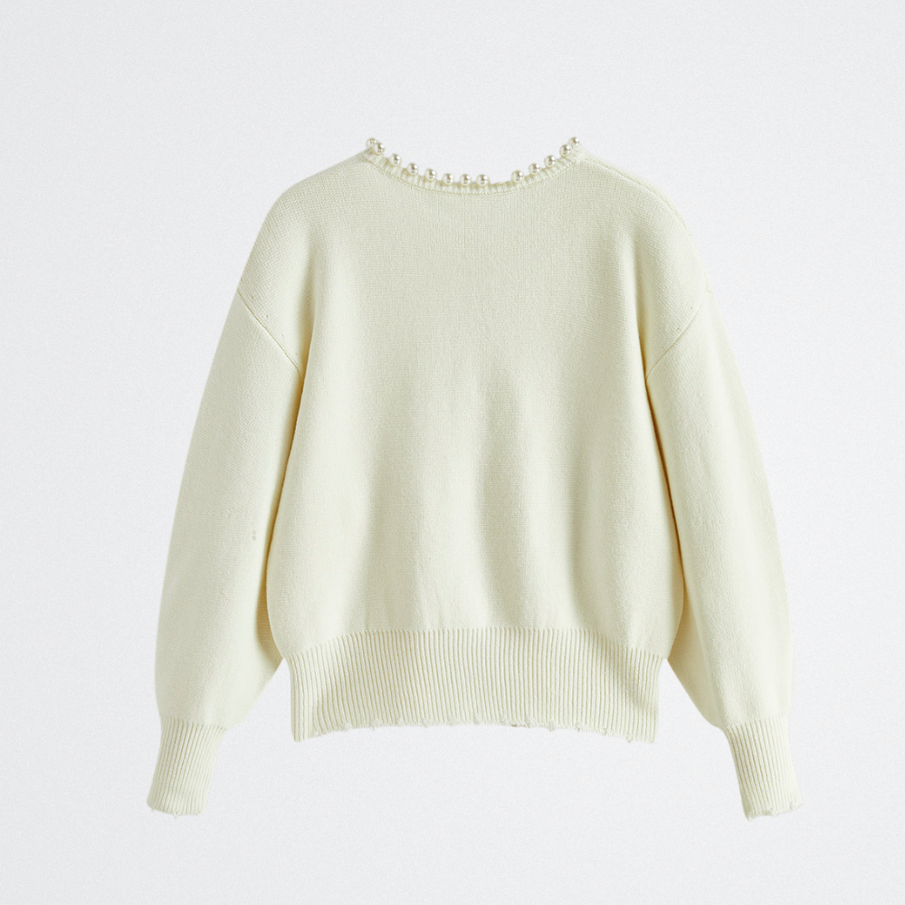 Lucille - Klasszikus Gyöngy Kardigán