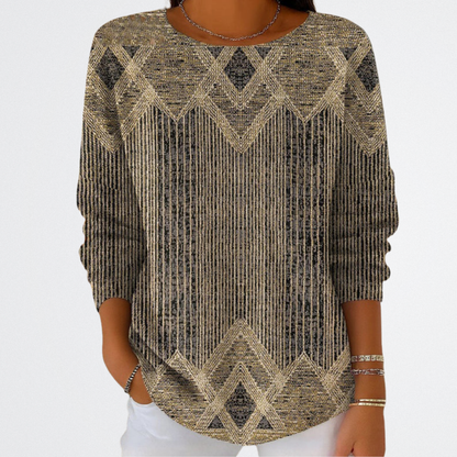 Dahlia - Sivatagi Szövésű Pulóver