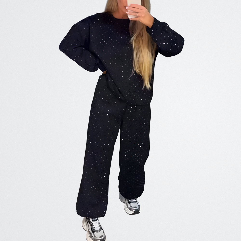 Celina - Csillogó Loungewear Szett