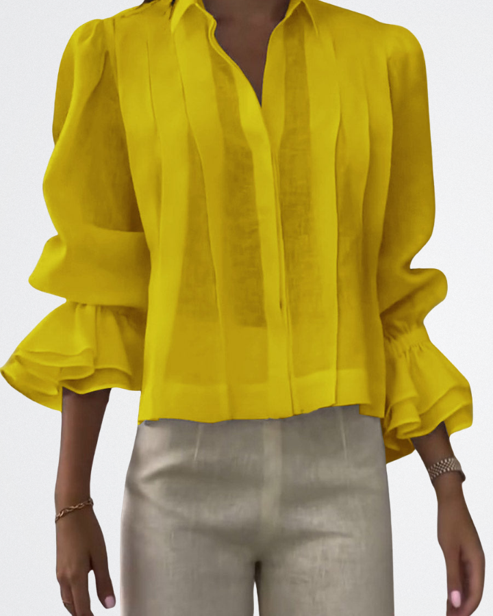 Serafina - Elegáns átlátszó blúz