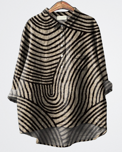 Melina - Texturált művészi póló