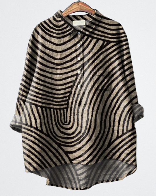 Melina - Texturált művészi póló