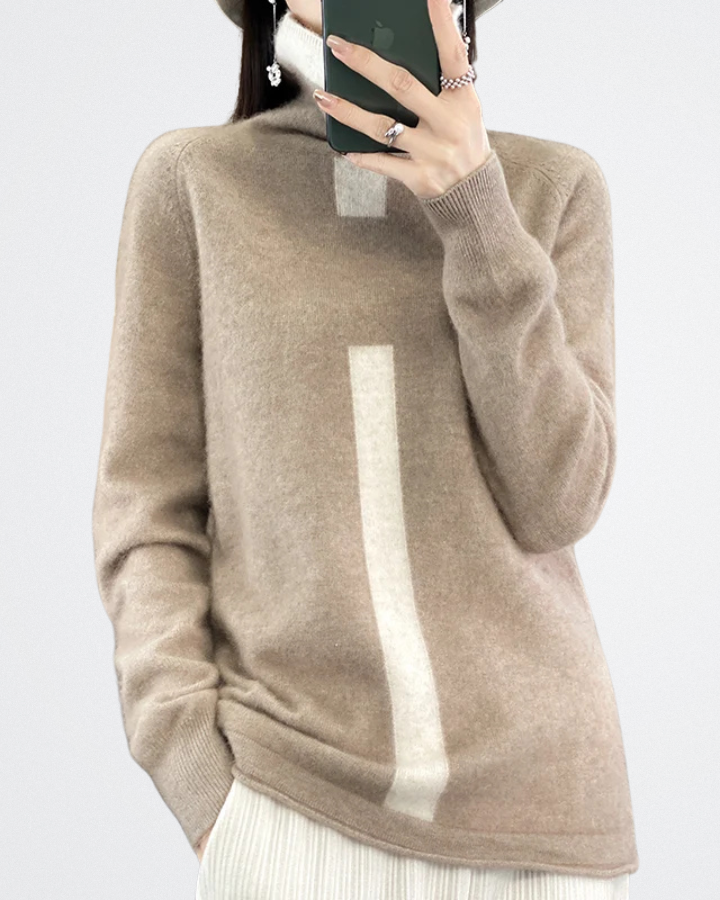 Estelle - Modern Puha Kötött Pulóver