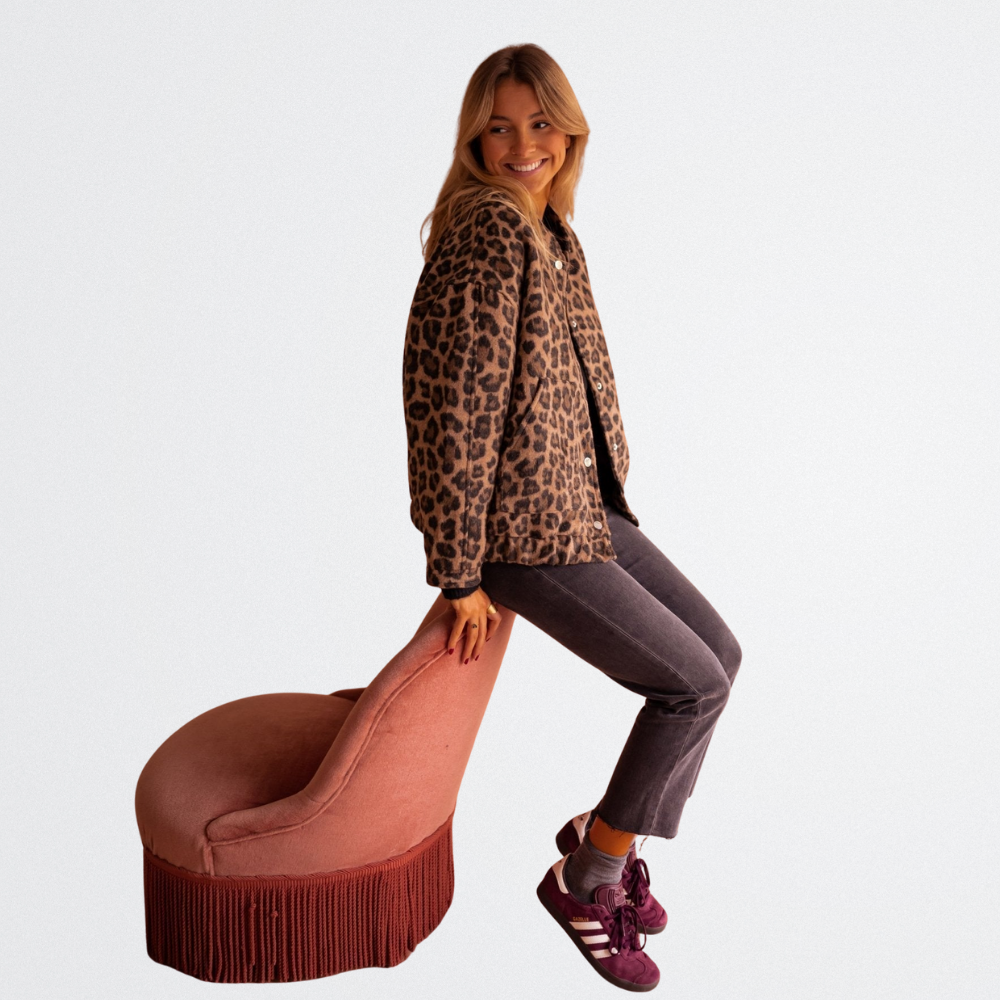 Brielle - Kényelmes leopárd dzseki