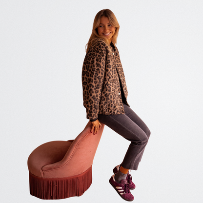 Brielle - Kényelmes leopárd dzseki