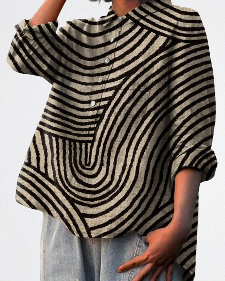 Melina - Texturált művészi póló