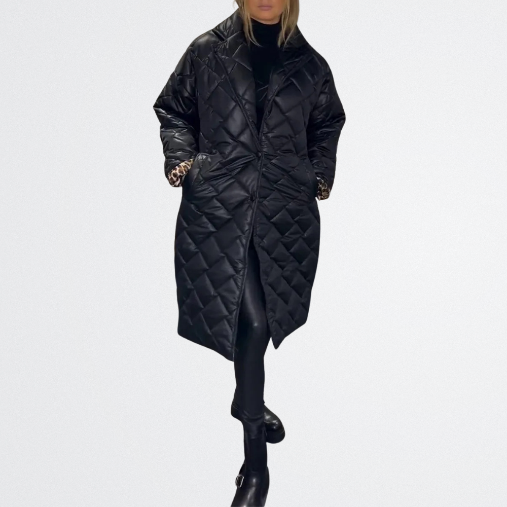 Lucia - Párnázott steppelt kabát