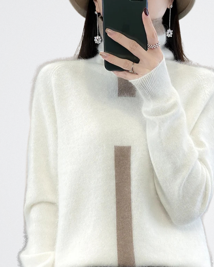 Estelle - Modern Puha Kötött Pulóver