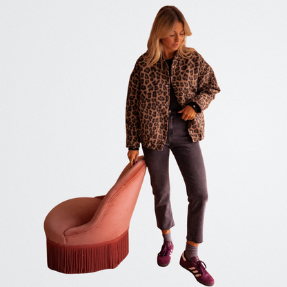 Brielle - Kényelmes leopárd dzseki