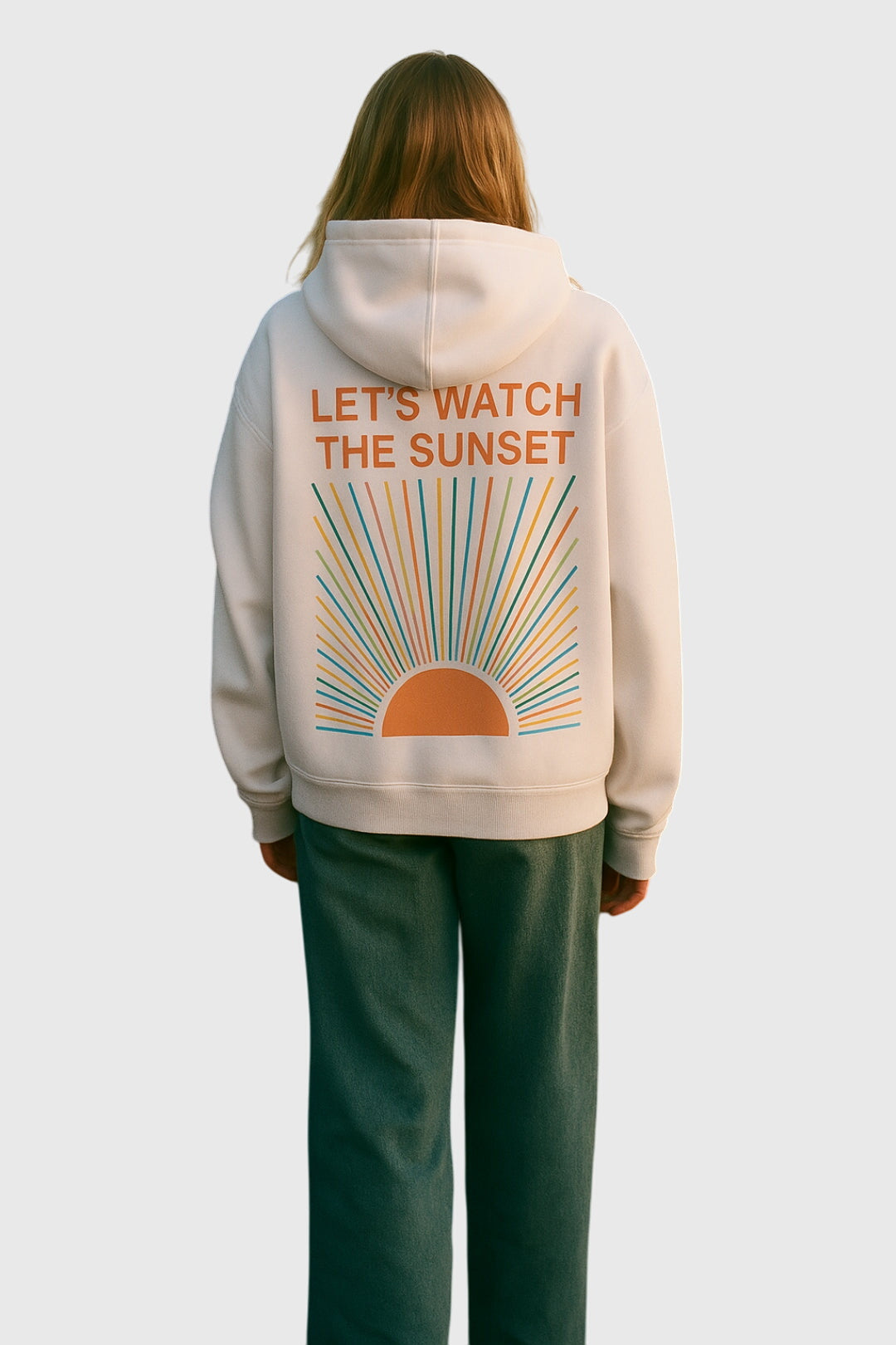 Zoey™ | Esti Boldogság Kapucnis Pulóver