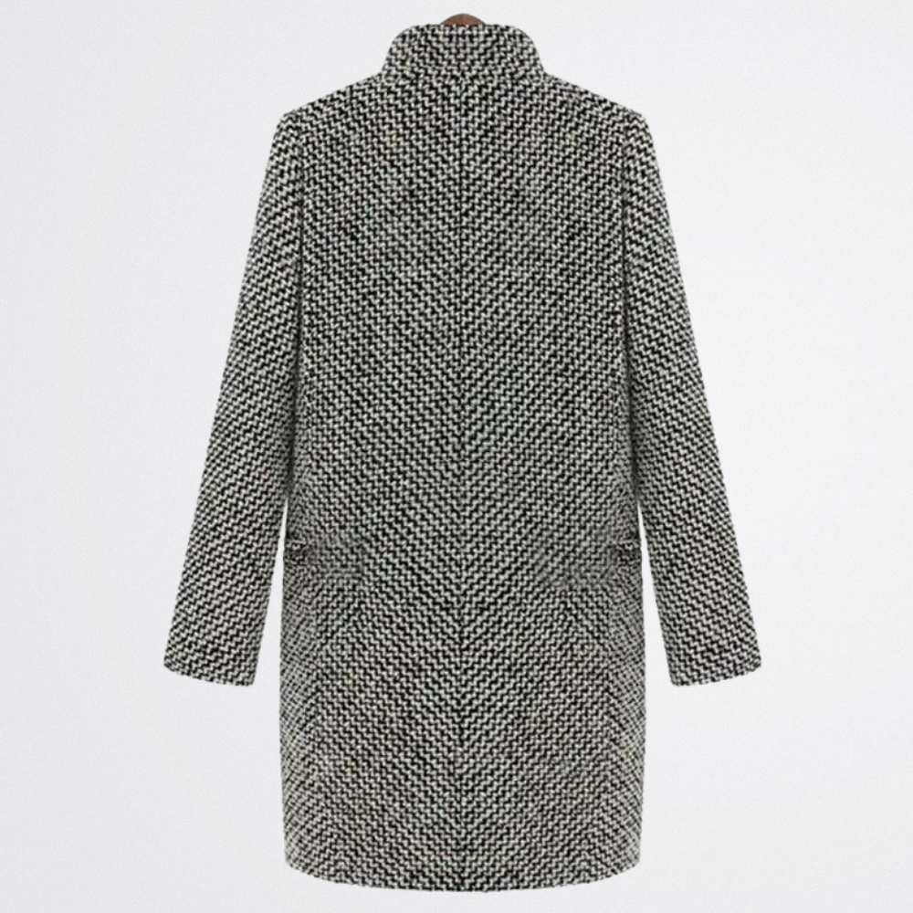 Adira - Városi Chic Tweed Kabát