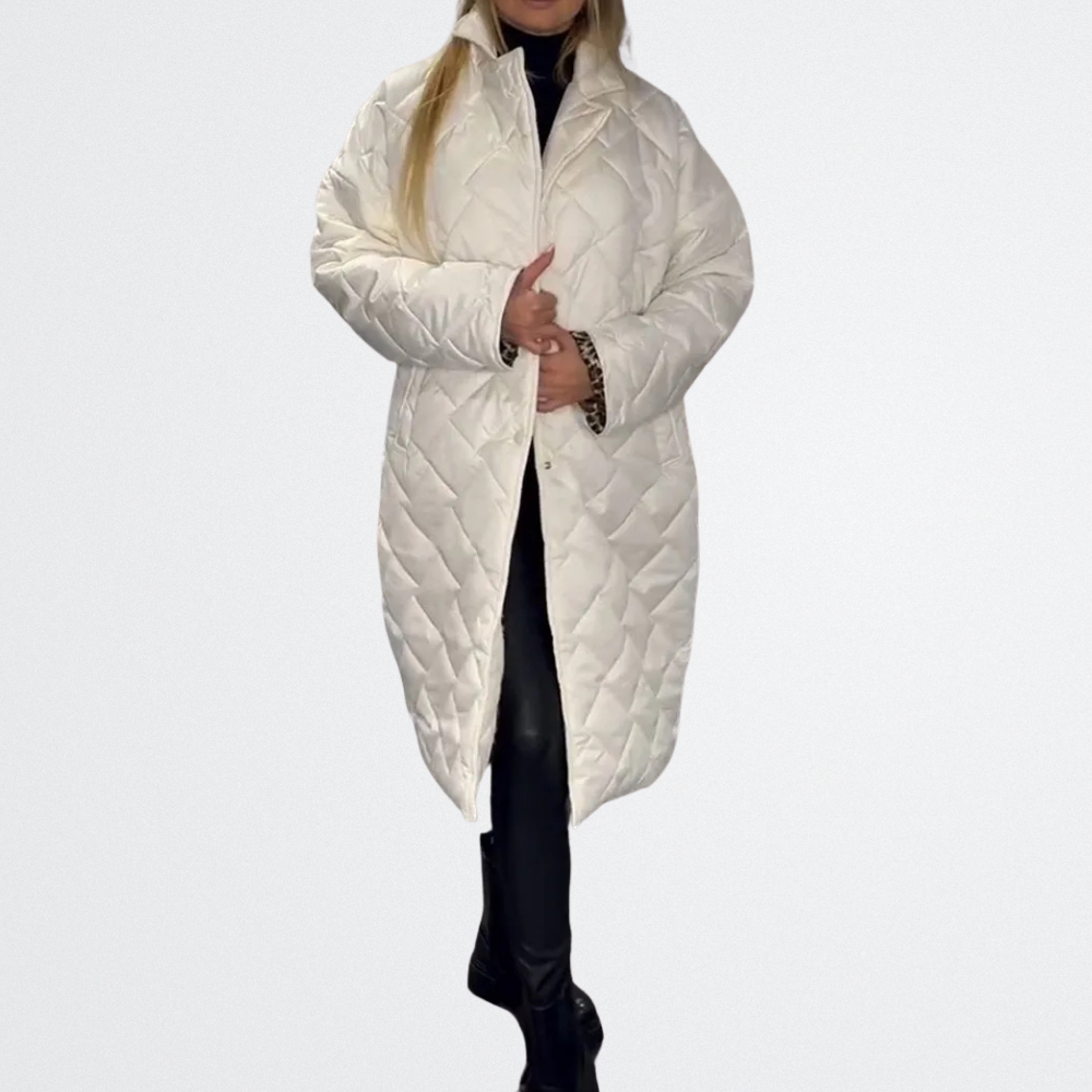 Lucia - Párnázott steppelt kabát