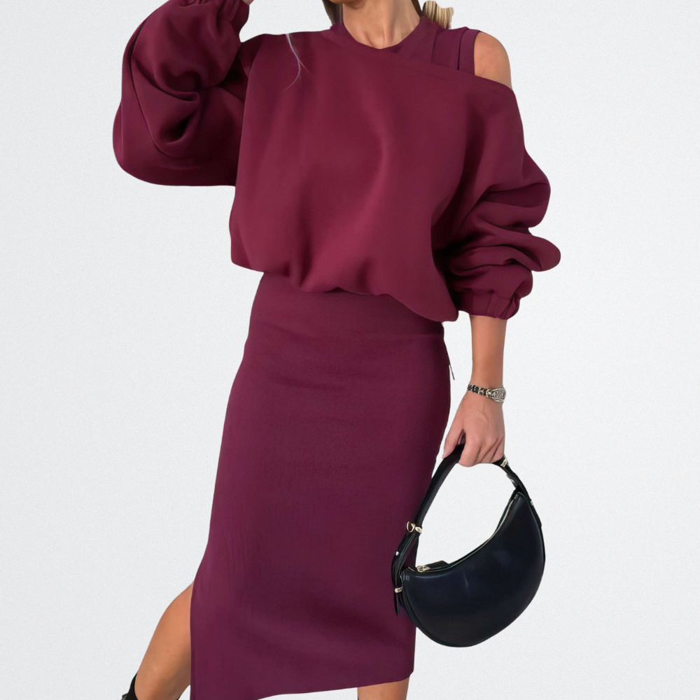 Elodie - Puha kötött szett