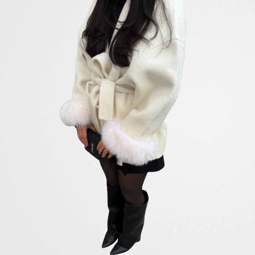 Sybelle - Rövid kabát övvel