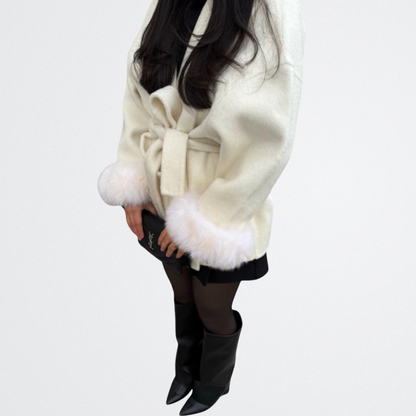 Sybelle - Rövid kabát övvel