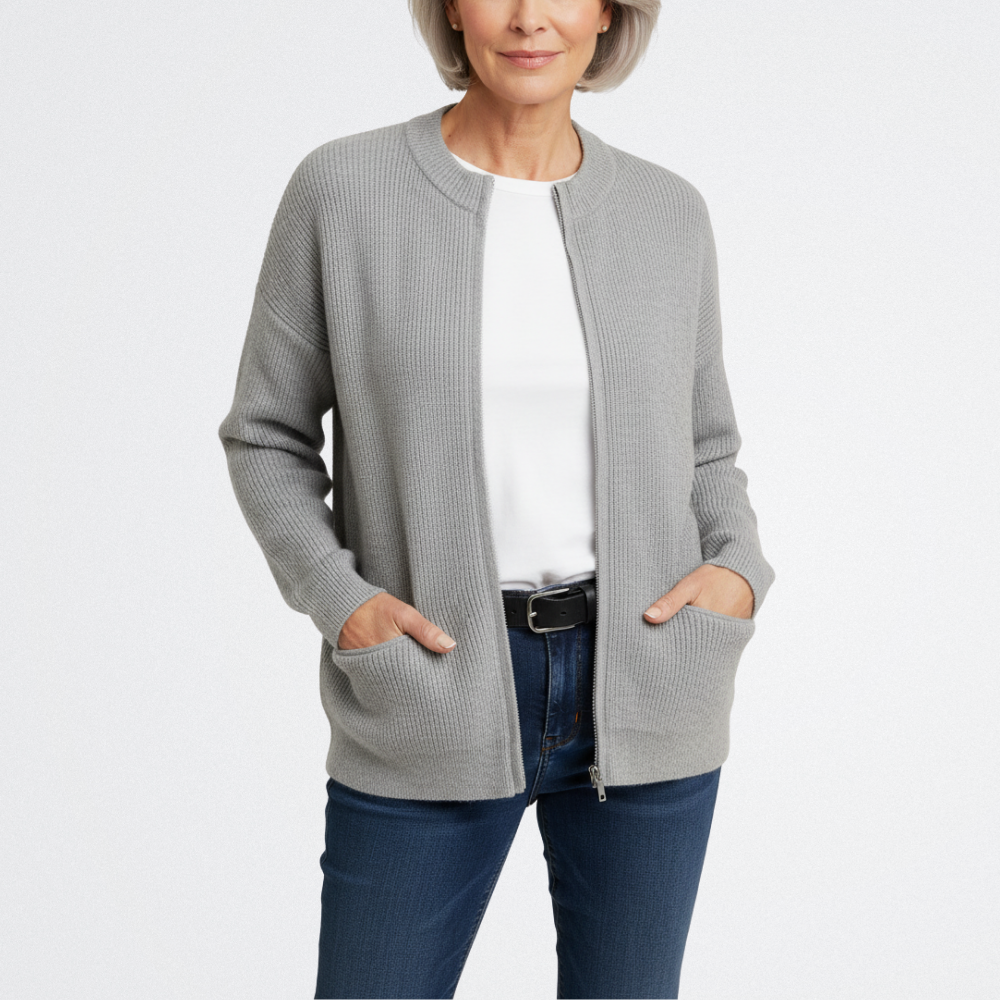 Lina - Puha kötött kardigán