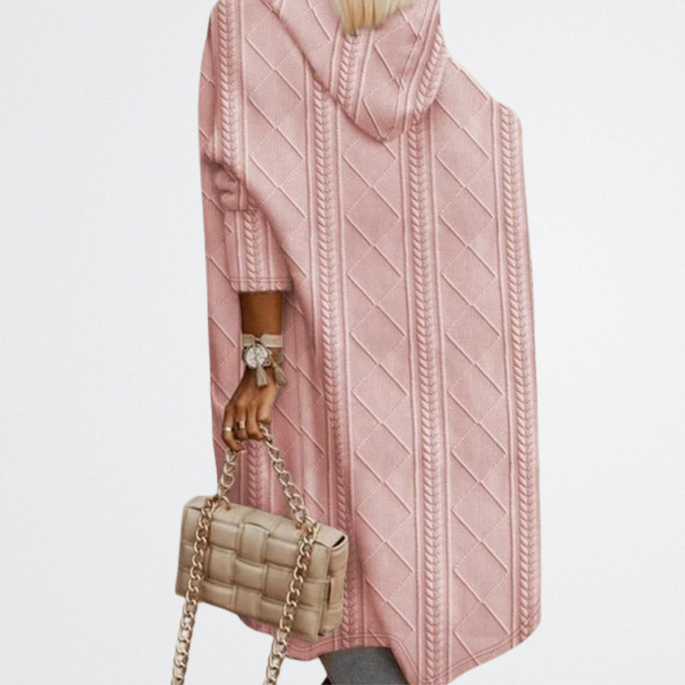 Sierra - Steppelt kötött drapéria kardigán