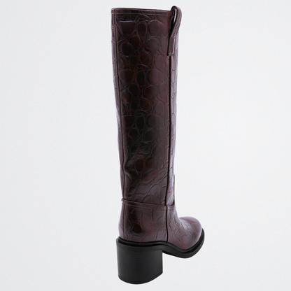 Juliet – Elegáns csizma blokk sarkú