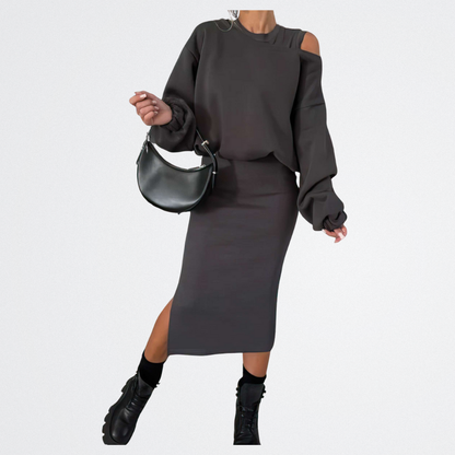 Elodie - Puha kötött szett