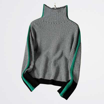 Carmeline - Strukturált kötött pulóver