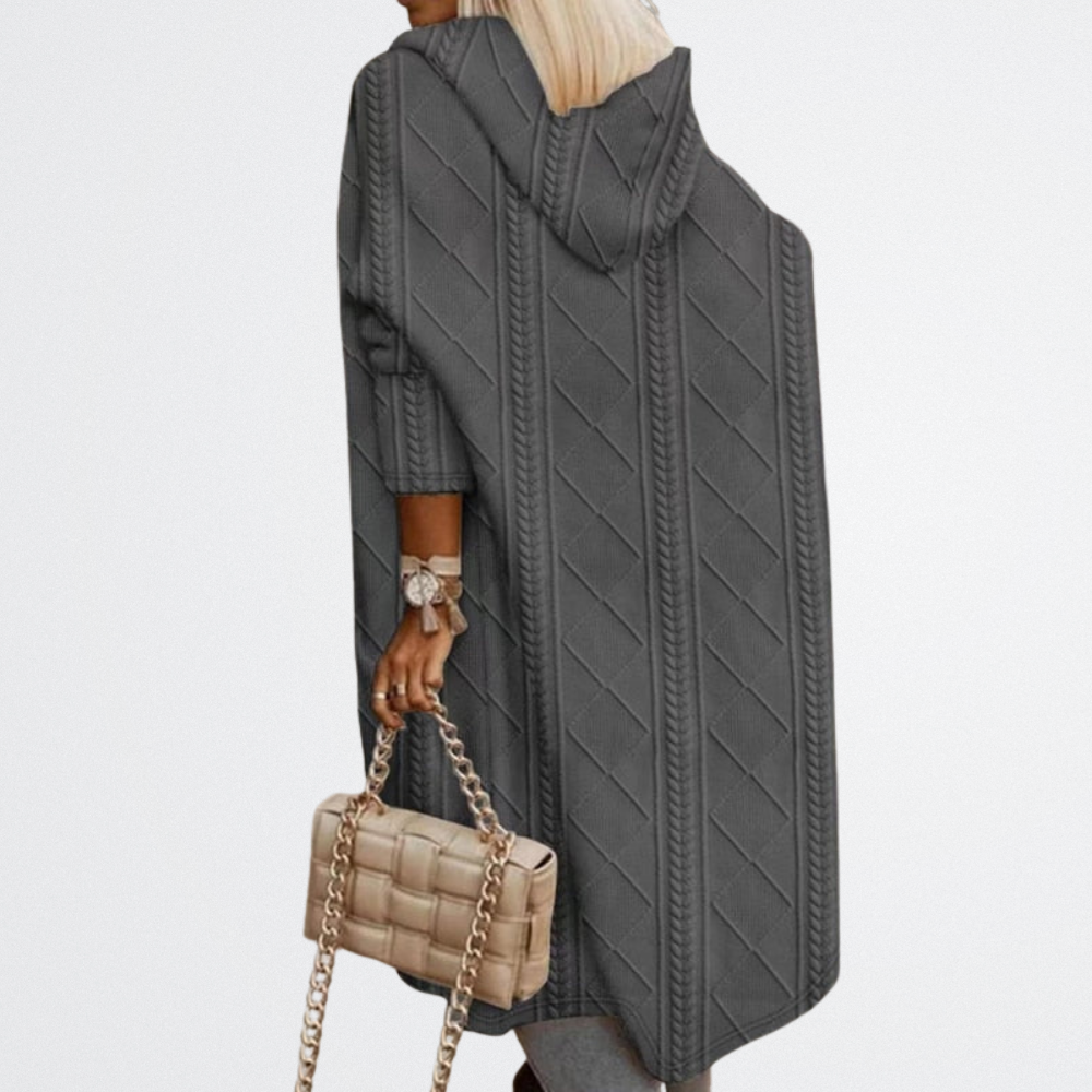 Sierra - Steppelt kötött drapéria kardigán