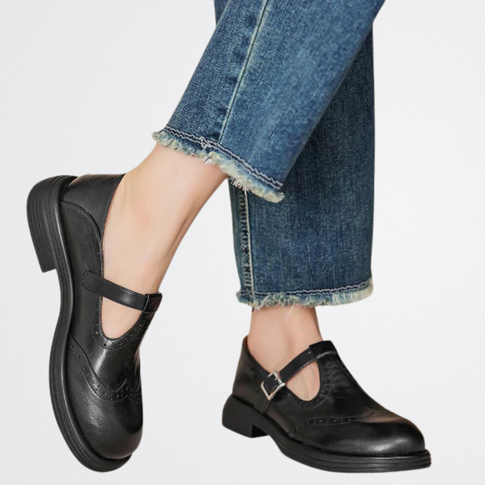 Seraya - Retro Brogue Mary Jane