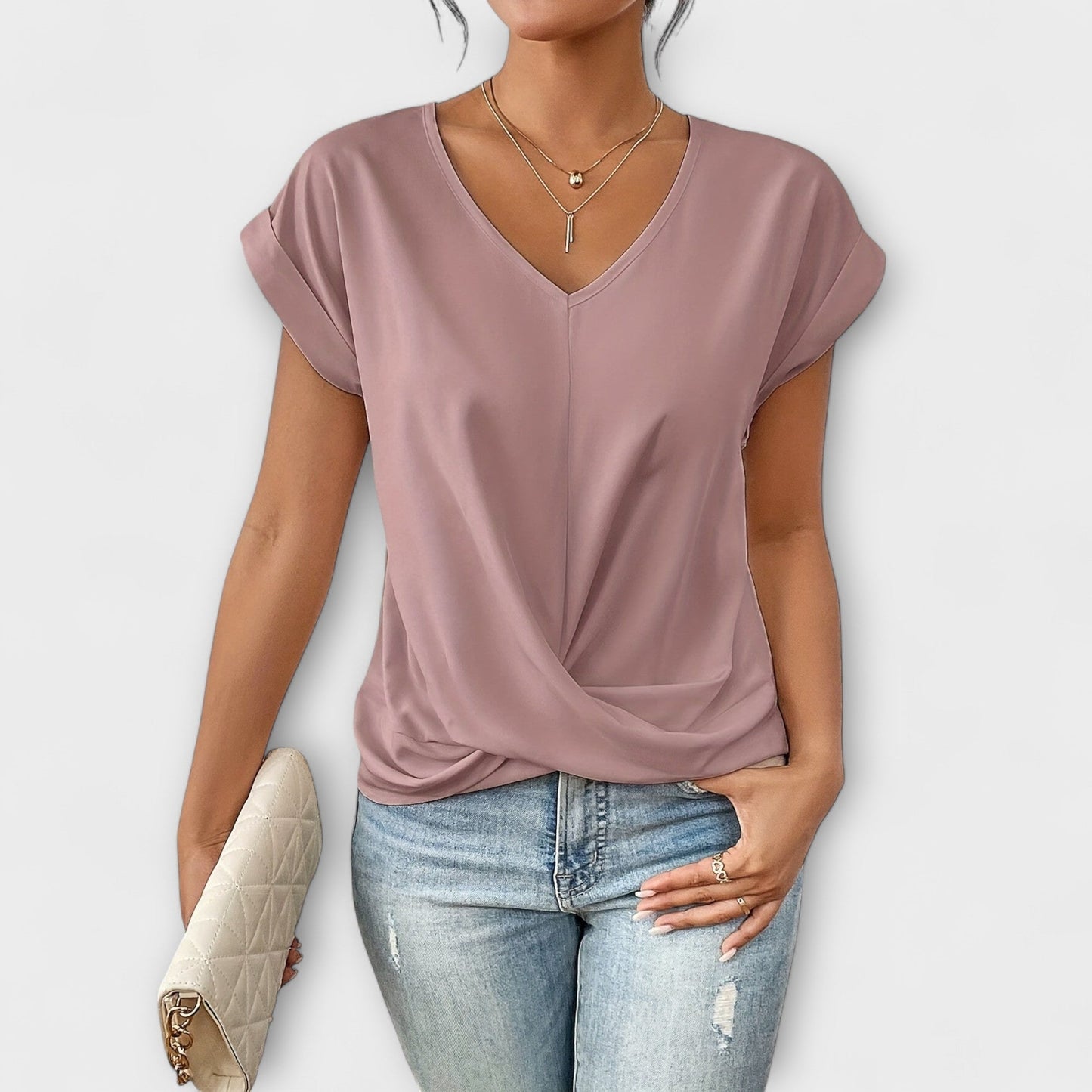 Carlinda | Elegáns V-nyakú top