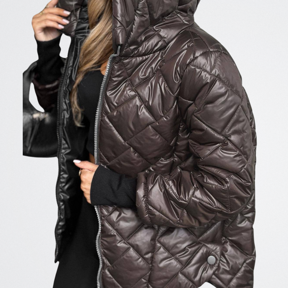 Marcella – Fényes Pufi Kabát