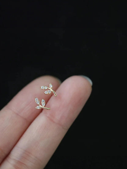 Mollie - Pillangó Fülbevalók Zirconiával