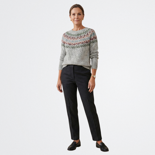 Silvana - Színes Vintage Pulóver