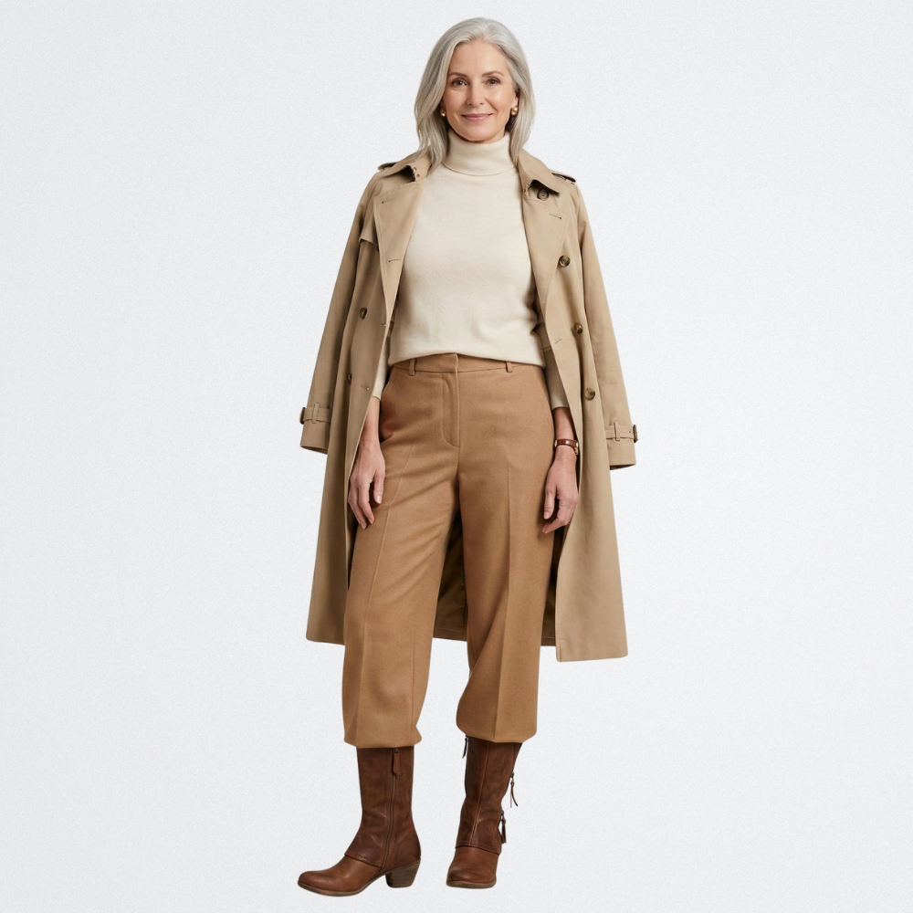 Alma - Elegáns Vintage Csizmák