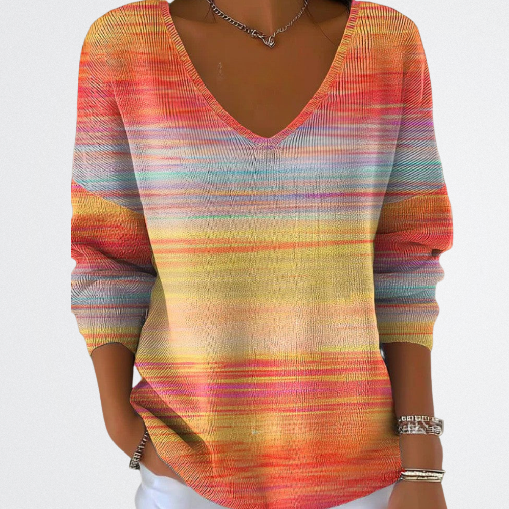 Liora - Naplemente Fény Pulóver