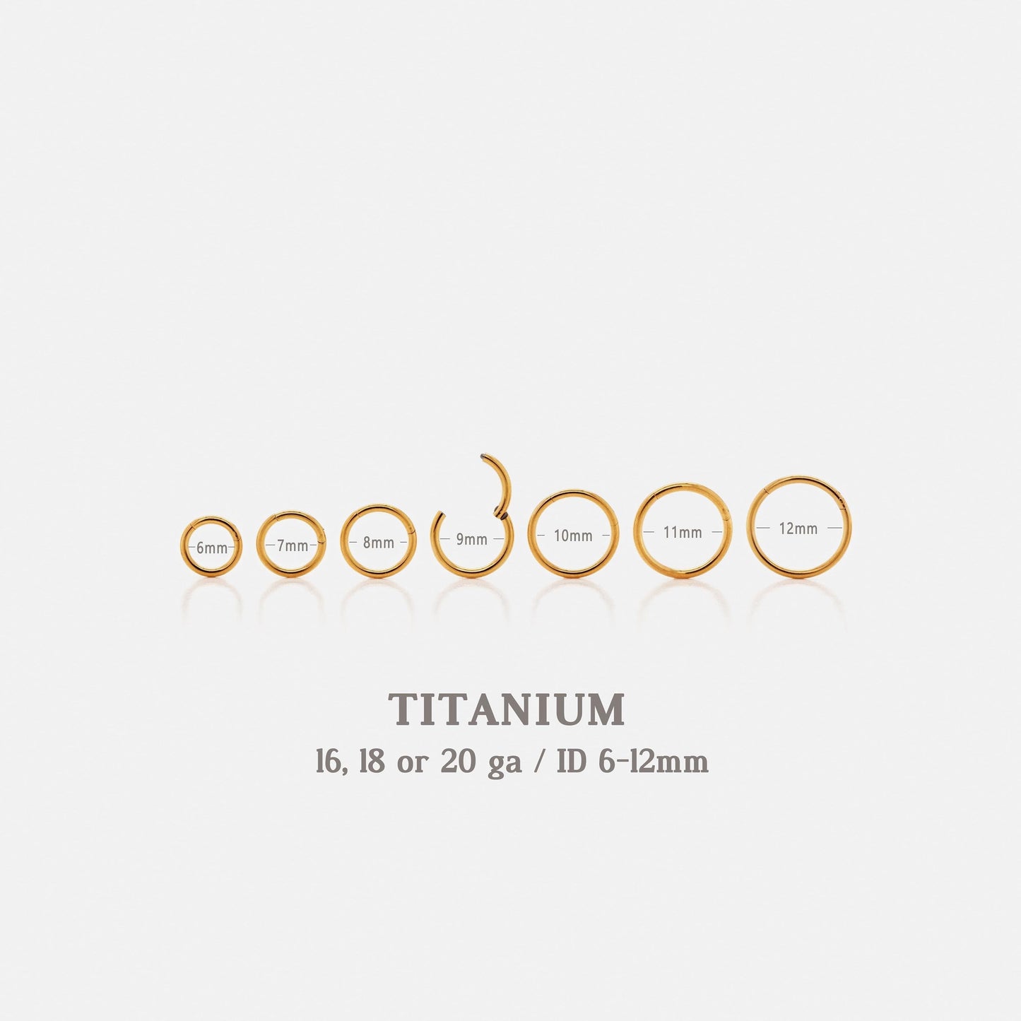 Vízálló Kerek Fülbevaló vagy Orrgyűrű – Lysle