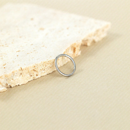 Vízálló Kerek Fülbevaló vagy Orrgyűrű – Lysle