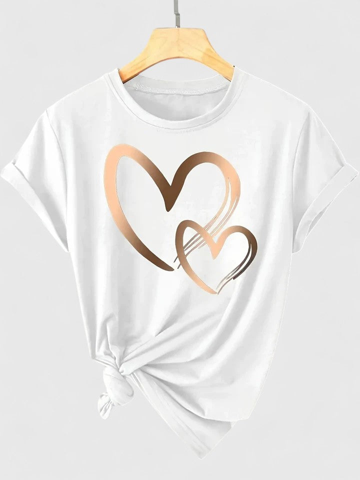 Ivanelle | Kényelmes póló rövid ujjakkal