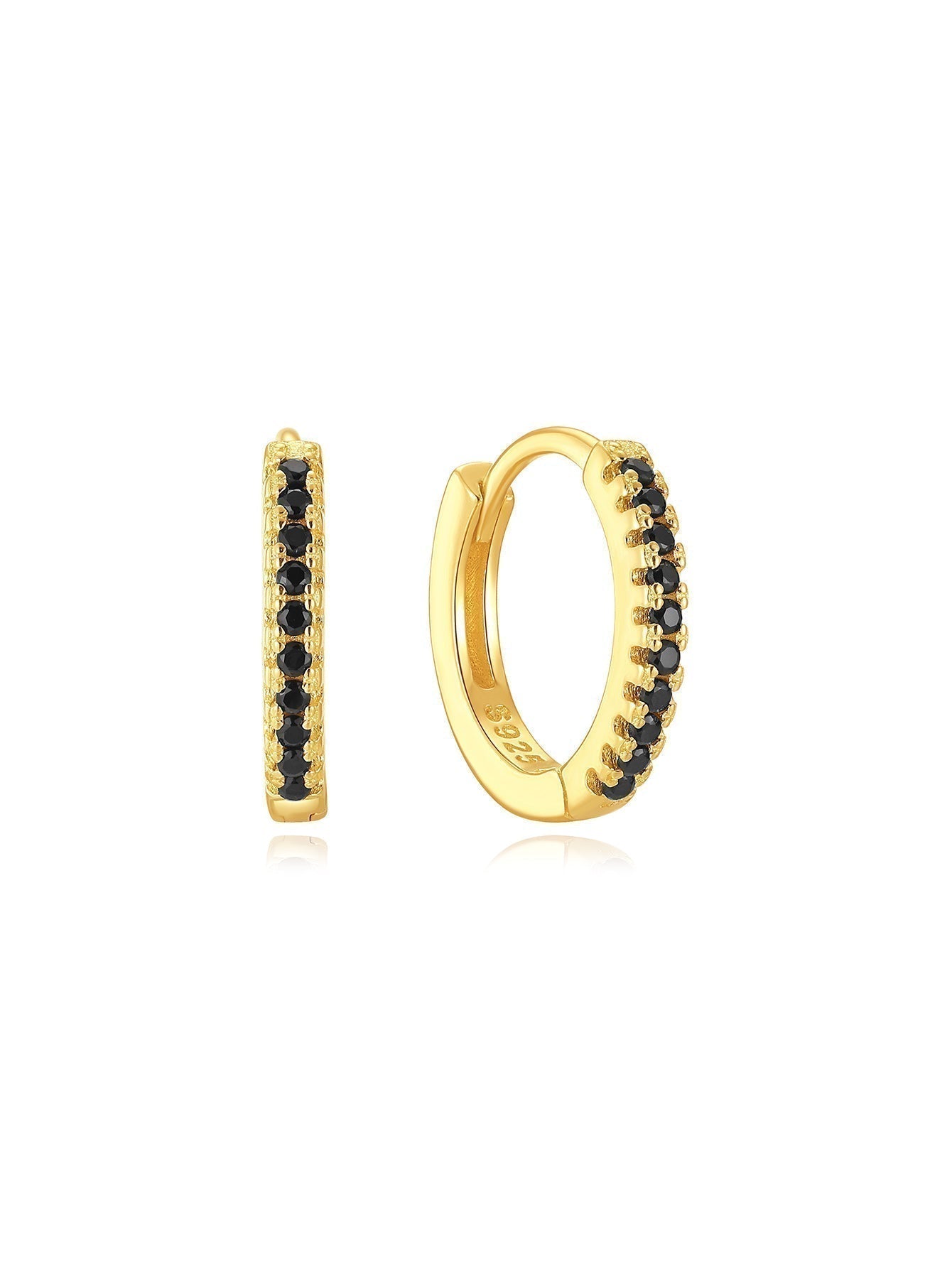 Dorcas - S925 Sterling Ezüst Fülbevaló Szett Szívvel és Lepkével