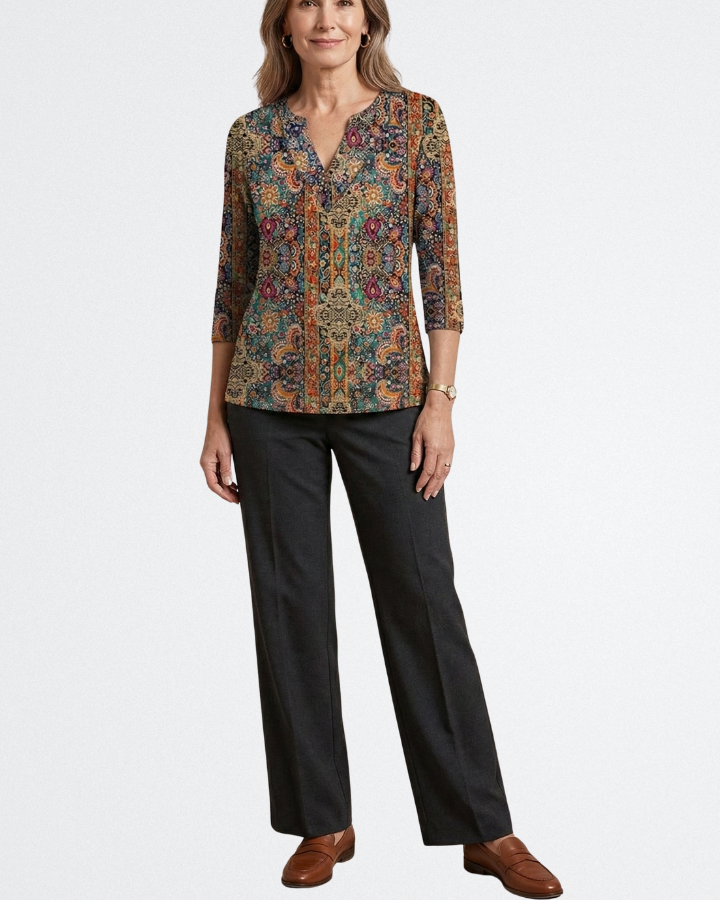 Sofia - Vintage Mozaikos Blúz