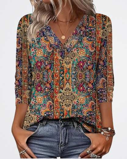 Sofia - Vintage Mozaikos Blúz