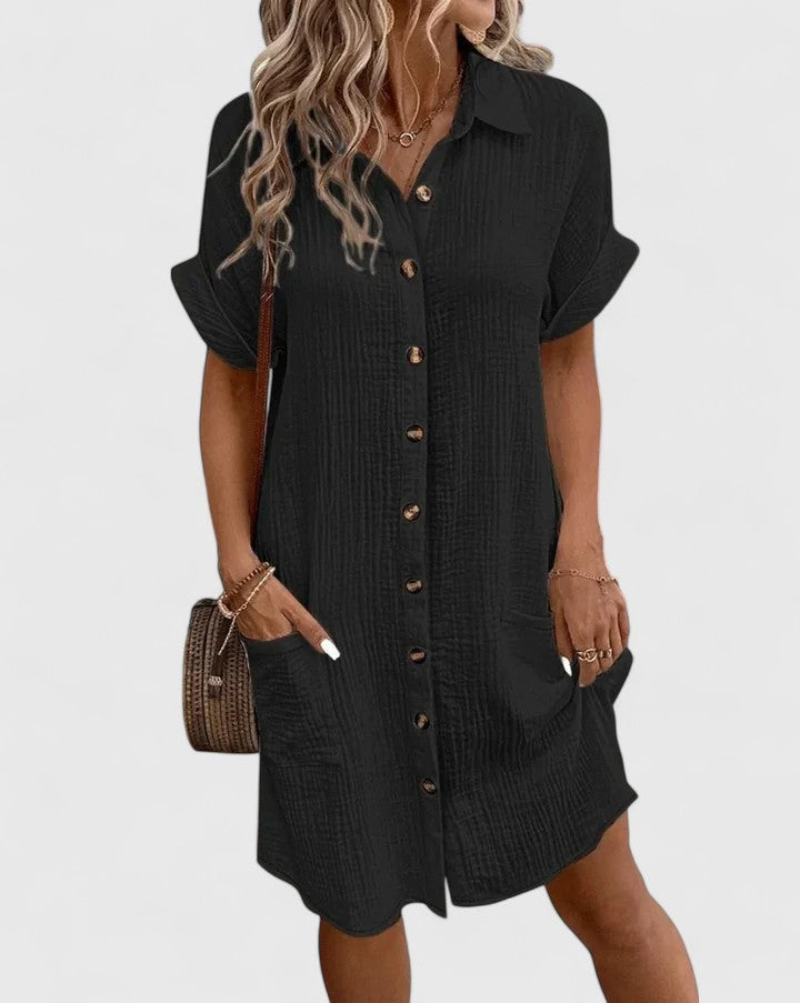 Gianelleza™ | Elegáns Midi Ruha